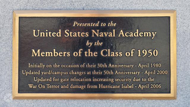 1950 Plaque