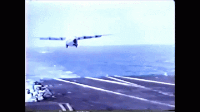 C-130 carrier landing