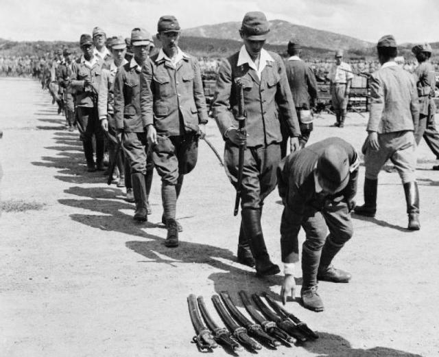 Japanese Surrender in Malaya 1945
