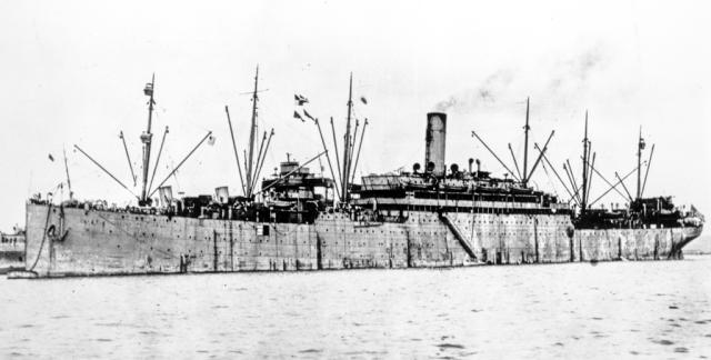 President Lincoln Moored at Brest