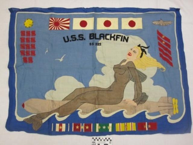 USS Blackfin mines