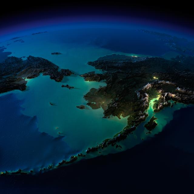 Alaska, the Bering Sea, and Northeast Russia