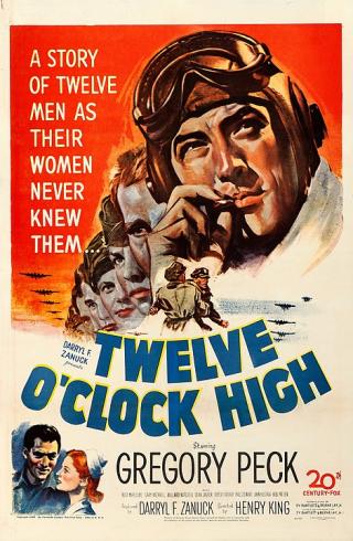 Twelve O'Clock High starring Gregory Peck