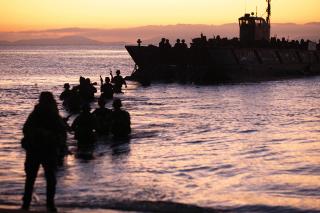 U.S. Marines, British Royal Marines, Australian soldiers, and Japan Ground Self-Defense Force soldiers