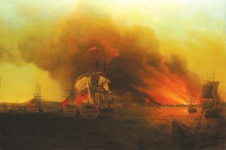  Anson and company burn the seaport of Paita on the northwest Peruvian coast.