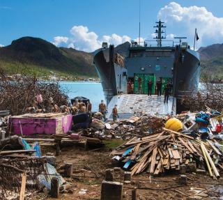 Colombian Navy’s amphibious landing ship ARC Golfo de Urabá 