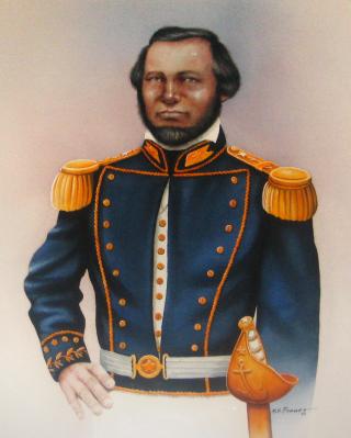 Edwin Ward Moore, Texas Navy Commodore