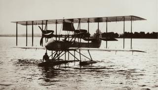 Richardson 82-A triple float twin-engine seaplane