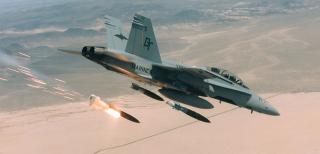 An FA-18D Hornet 
