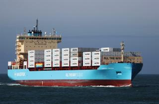 The first methanol-powered container ship, the 2,100 TEU Laura Mærsk, entered service in 2023.2