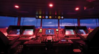  Automation means ships increasingly depend on constant communication with shore infrastructure. Products such as MAN Energy’s PrimeServ Assist, CAT service agreements, and Wärtsilä Expert Insight offer combined machine-learning-based backends that alert manufacturer engineering support staff to investigate anomalies. These shore-based experts then coordinate their responses with the ship’s crew.8 