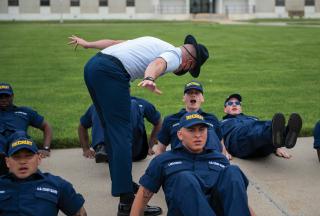 Coast Guard recruits train 
