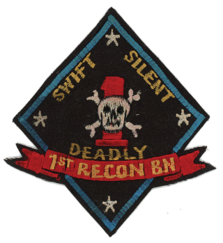 Patch of the 1st Marine Reconnaissance Battalion