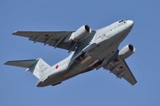 The Japan Air Self-Defense Force has 16 Kawasaki  C-2 transport aircraft, capable of carrying about  100 passengers or equipment as large as the M142  HIMARS and JLTV trucks.