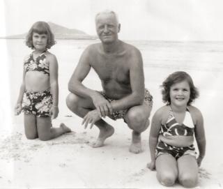 Nimitz on beach