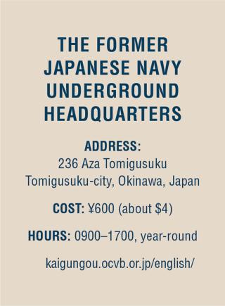 Information box, Japanese Navy Underground Headquarters
