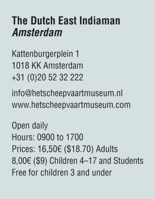The Dutch East Indiaman Amsterdam visiting information