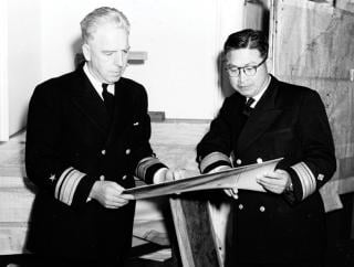 Rear Admiral Allen E. “Hoke” Smith, Commander Task Force 95