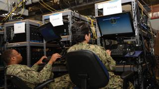 Navy information system technicians