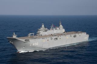 The Turkish 27,000-ton drone-carrying amphibious assault ship Anadolu was commissioned in April 2023.