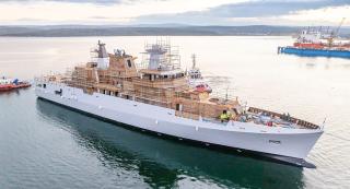 Bulgaria’s second multipurpose modular patrol vessel, the Smeli, was launched in December 2024. 