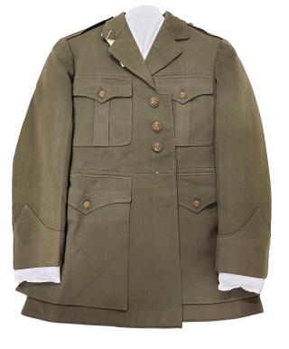 The Cates coat found its way to the Smithsonian during an initiative to add to the National Museum of American History’s collection of military uniforms.