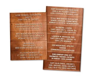 plaques 