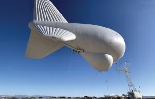 Tethered Aerostat Radar System (TARS) balloon