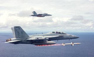 Two EA-18G Growlers 