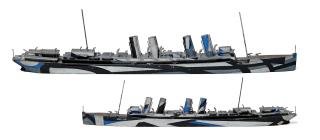 model ship