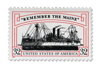 Remember the Maine Stamp