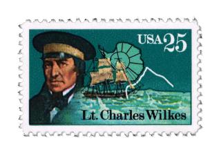 Lt. Charles Wilkes Stamp