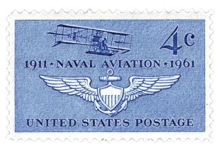 1911 Naval Aviation Stamp