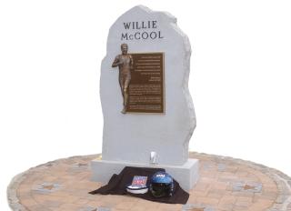Naval Academy’s Willie McCool monument