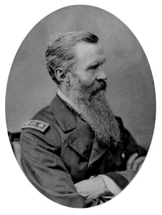 The supply ship Southampton also was an active  warship armed with 42-pounder carronades. While  in Monterey, her executive officer John Worden  (pictured here in a later photograph) mustered the enlisted men at quarters to practice working the guns.