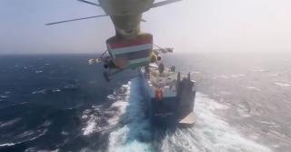 Houthi rebels began their campaign of attacks on Red Sea shipping in dramatic fashion on 19 November 2023. They released a video showing the helicopter-borne assault of the British-owned roll-on/roll-off vessel Galaxy Leader.