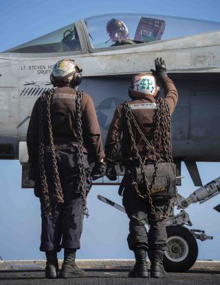 The carrier strike group’s success is the result of the men and women who maintain and operate the equipment, make the weapons work, and take care of their fellow sailors.