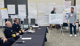 Chief of Naval Operations Admiral Michael Gilday