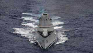 Zumwalt-class guided-missile destroyer USS Michael Monsoor 