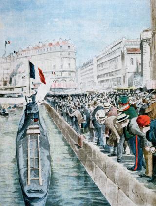 Marseille waterfront 