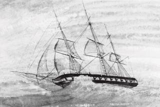 Worden set sail again with Mad Jack on board the Cyane in 1838