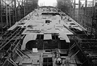 The future USS Hornet (CV-8)