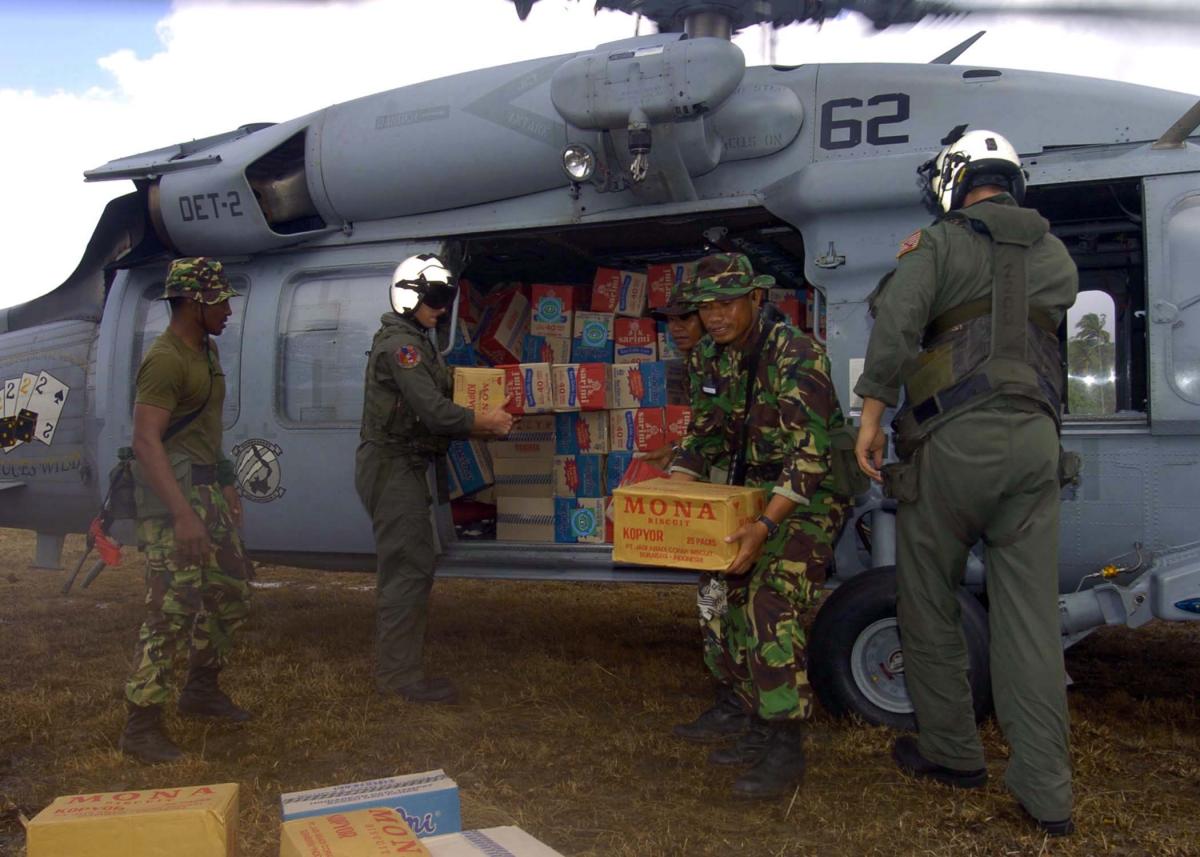 Navy humanitarian mission 2005