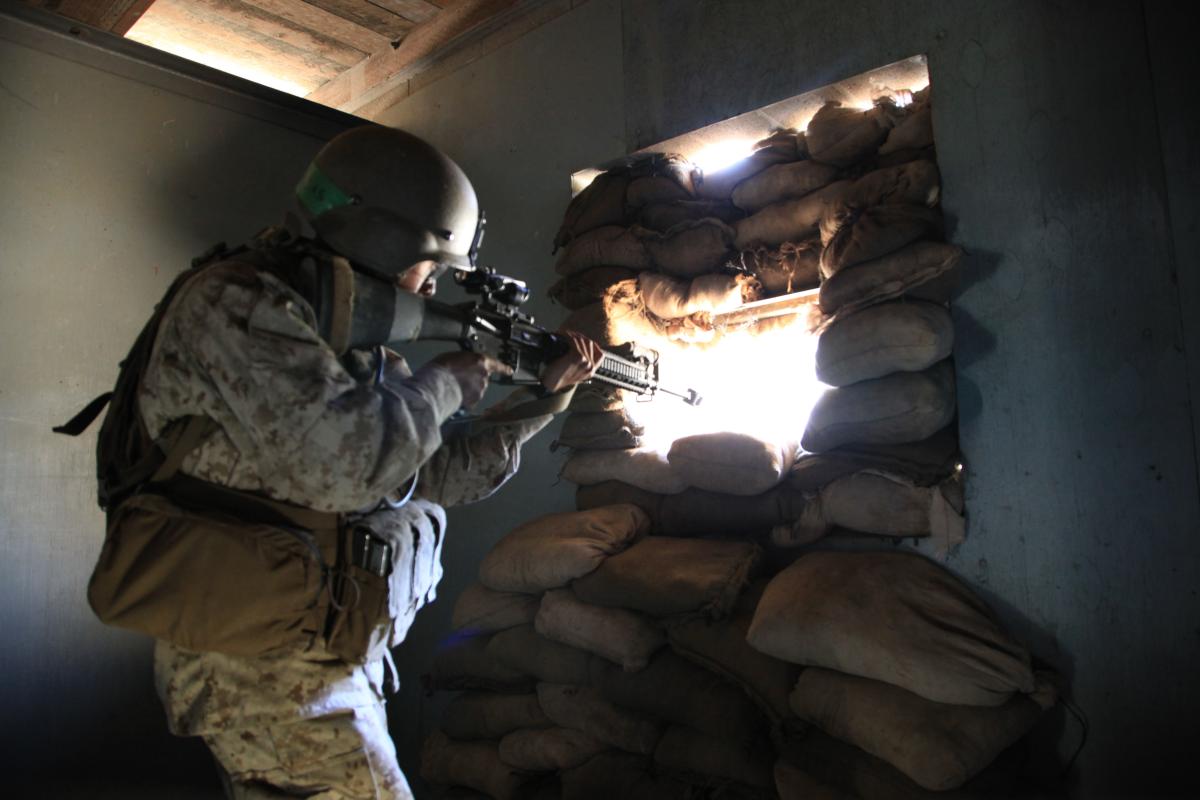 U.S. Marine Corps urban warfare training