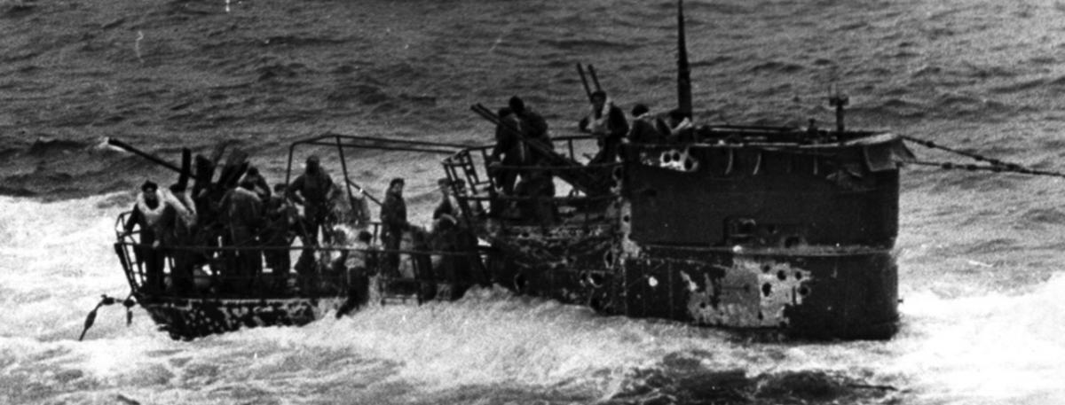 Sinking U-boat