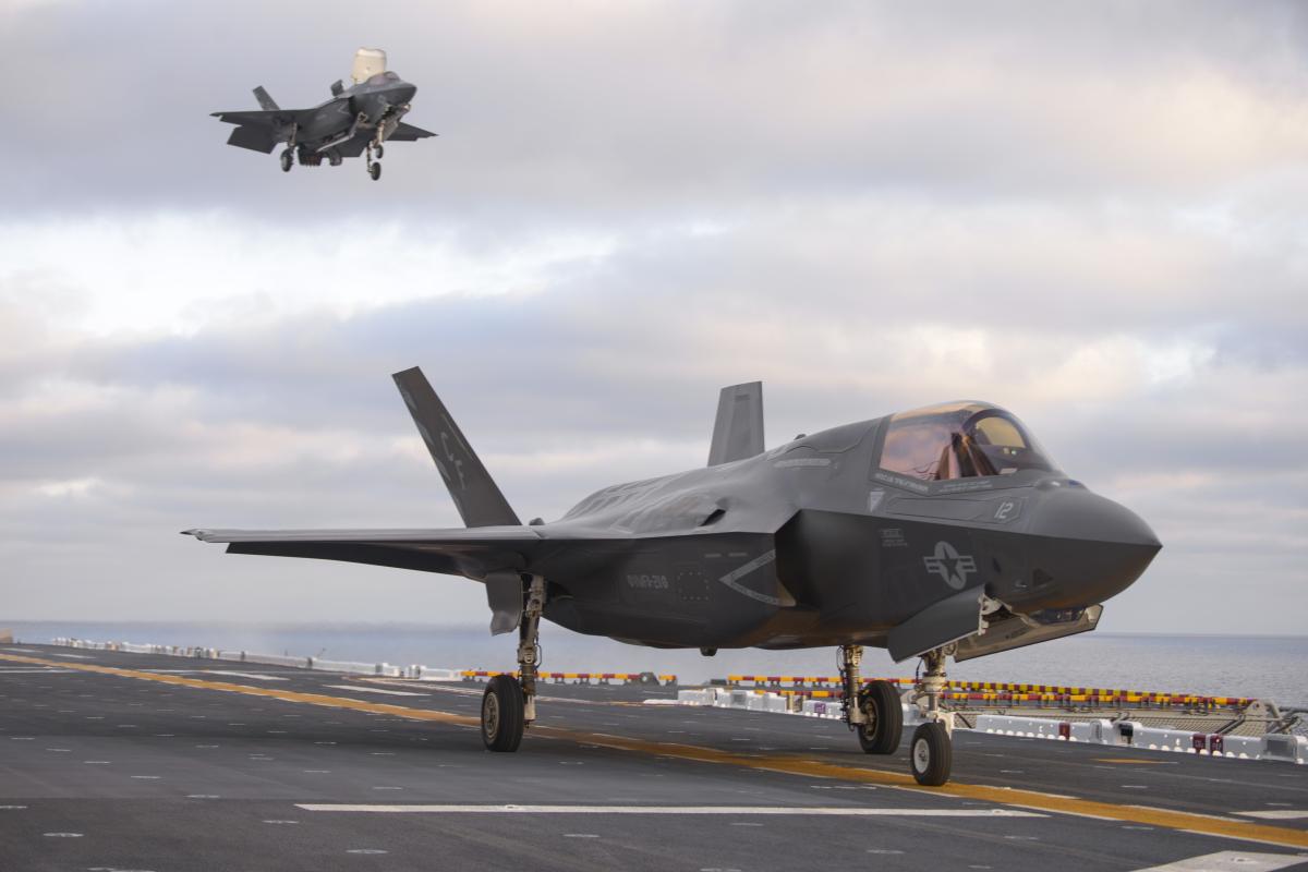 F-35Bs on the USS Essex