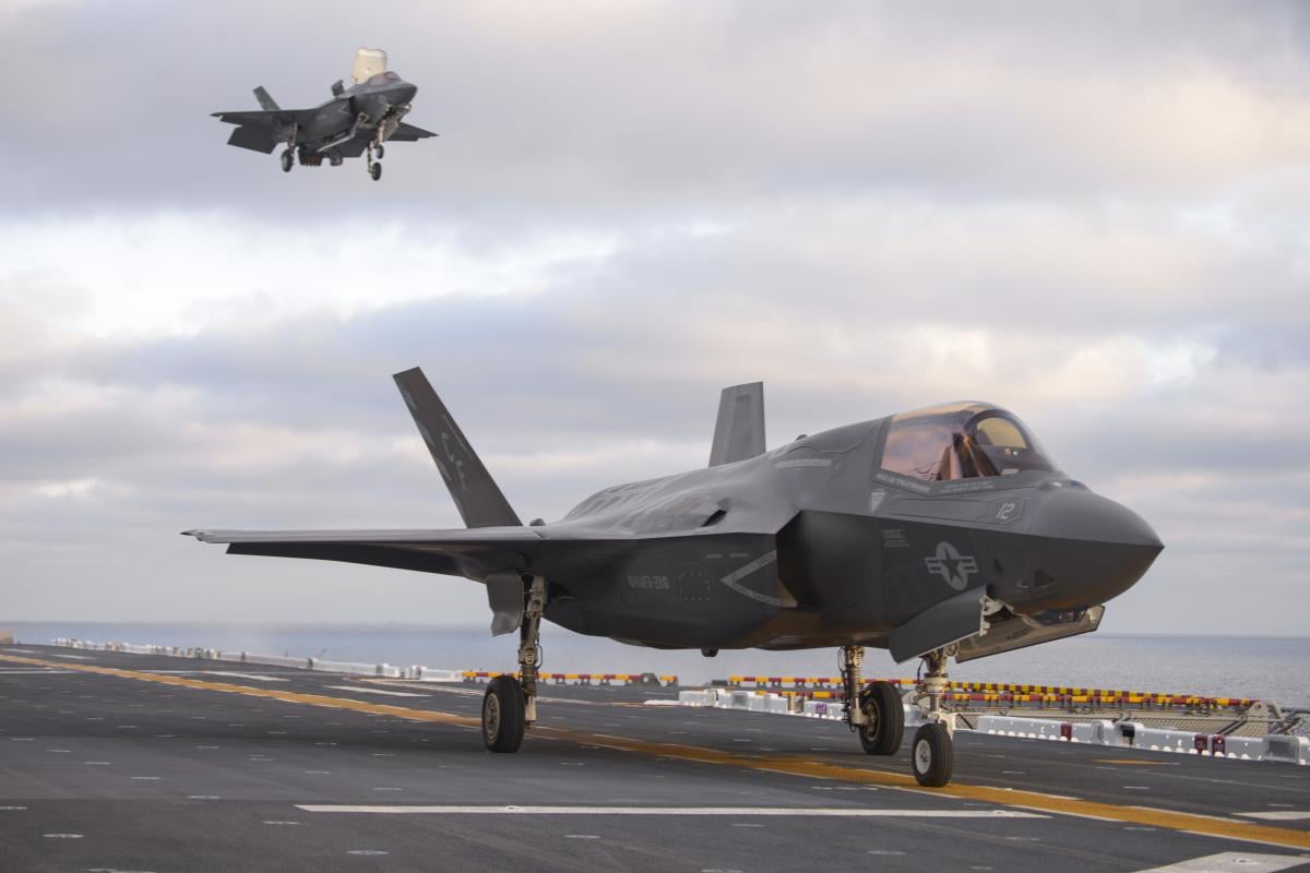 F-35Bs on the USS Essex