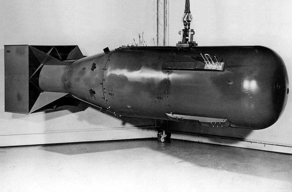 “Little Boy” atomic bomb.