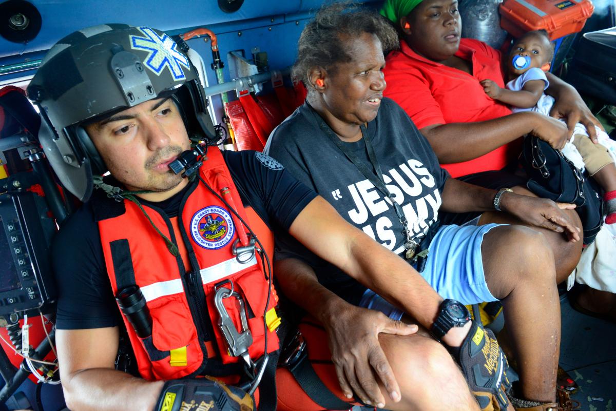 Many of the Coast Guard’s missions, including search-and-rescue missions during natural disasters such as Hurricane Harvey in 2017, are high stress and force members to confront dangerous conditions and loss of human life.