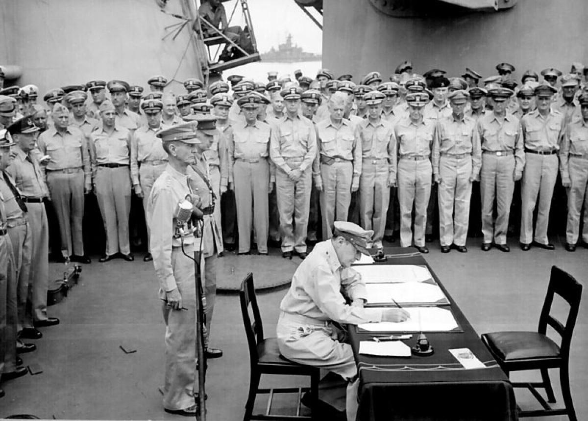 Surrender of the Japanese